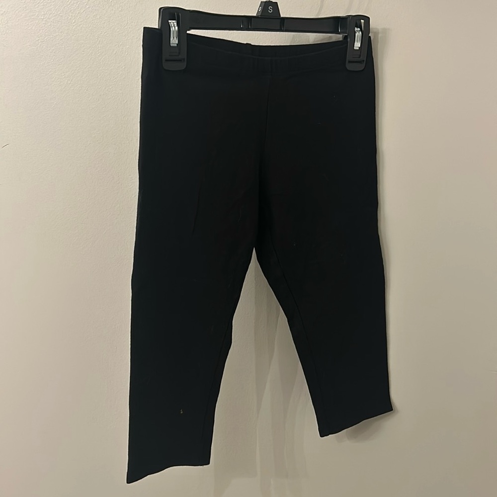 Little girls black legging! Size M (7-8)
